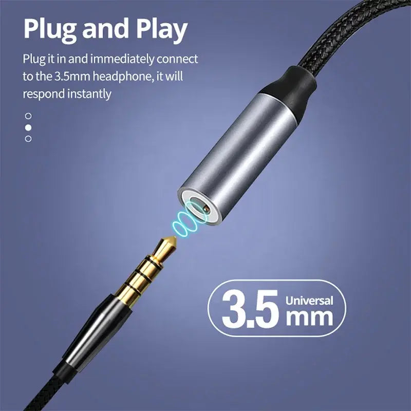 TypeC to 3.5mm Audio jack - DEBOCK