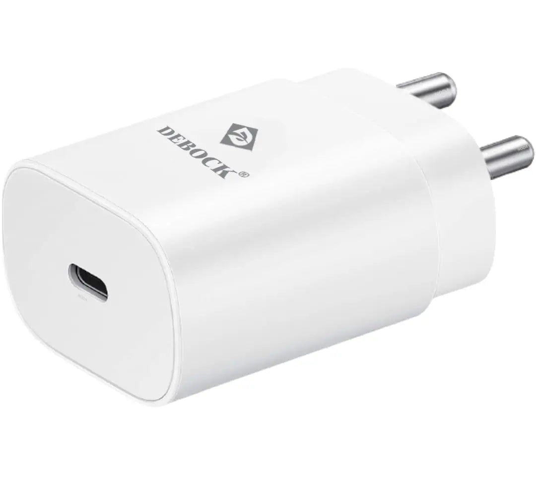 45W PD fast charger for Samsung and Nothing (White) - DEBOCK